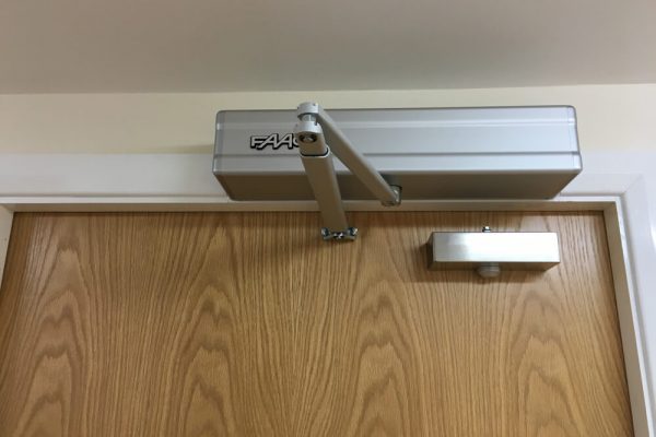 faac_950n_automatic_door_installation_scholes_croft_supported_living_entrance