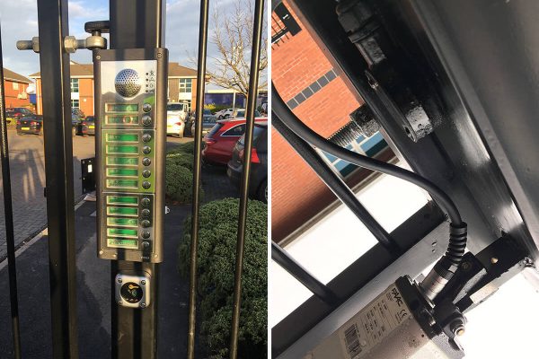 modern_automated_vehicle_gate_with_intercom_and_keypad_entry_liverpool