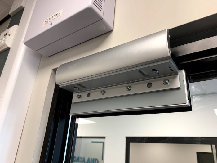 W&L Glass Door Access Project Mere UK Ltd